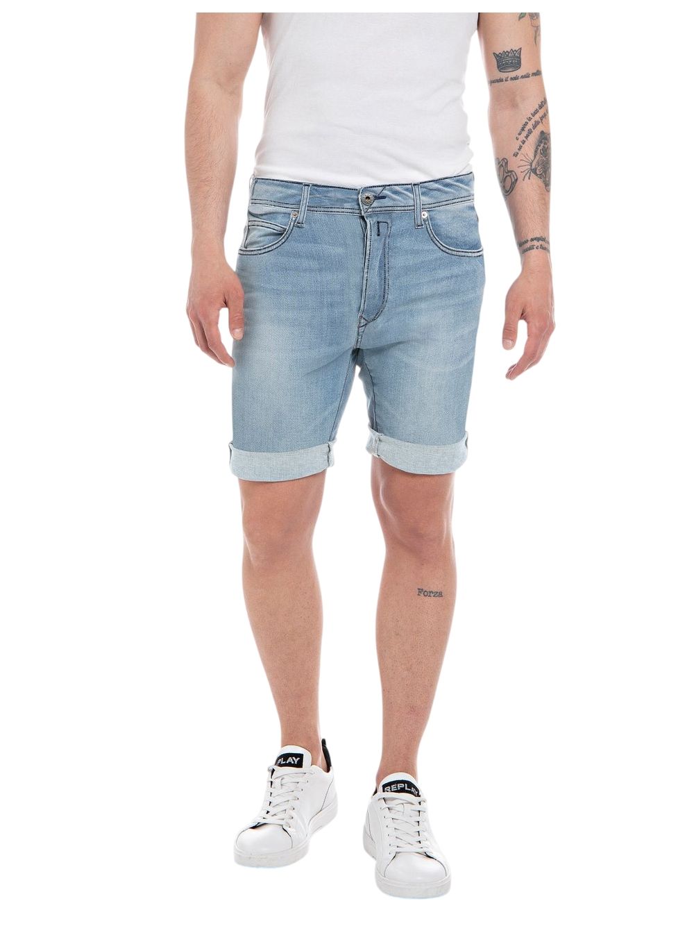 Bermuda Replay Uomo - Denim