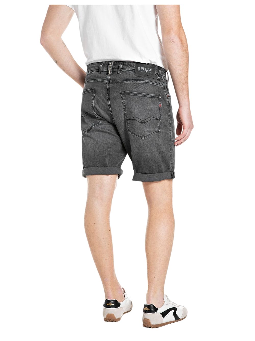 Bermuda Replay Uomo - Grigio