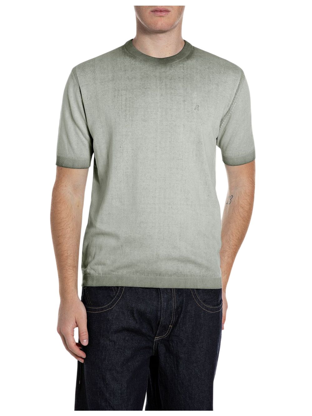 Pullover Replay Uomo - Verde
