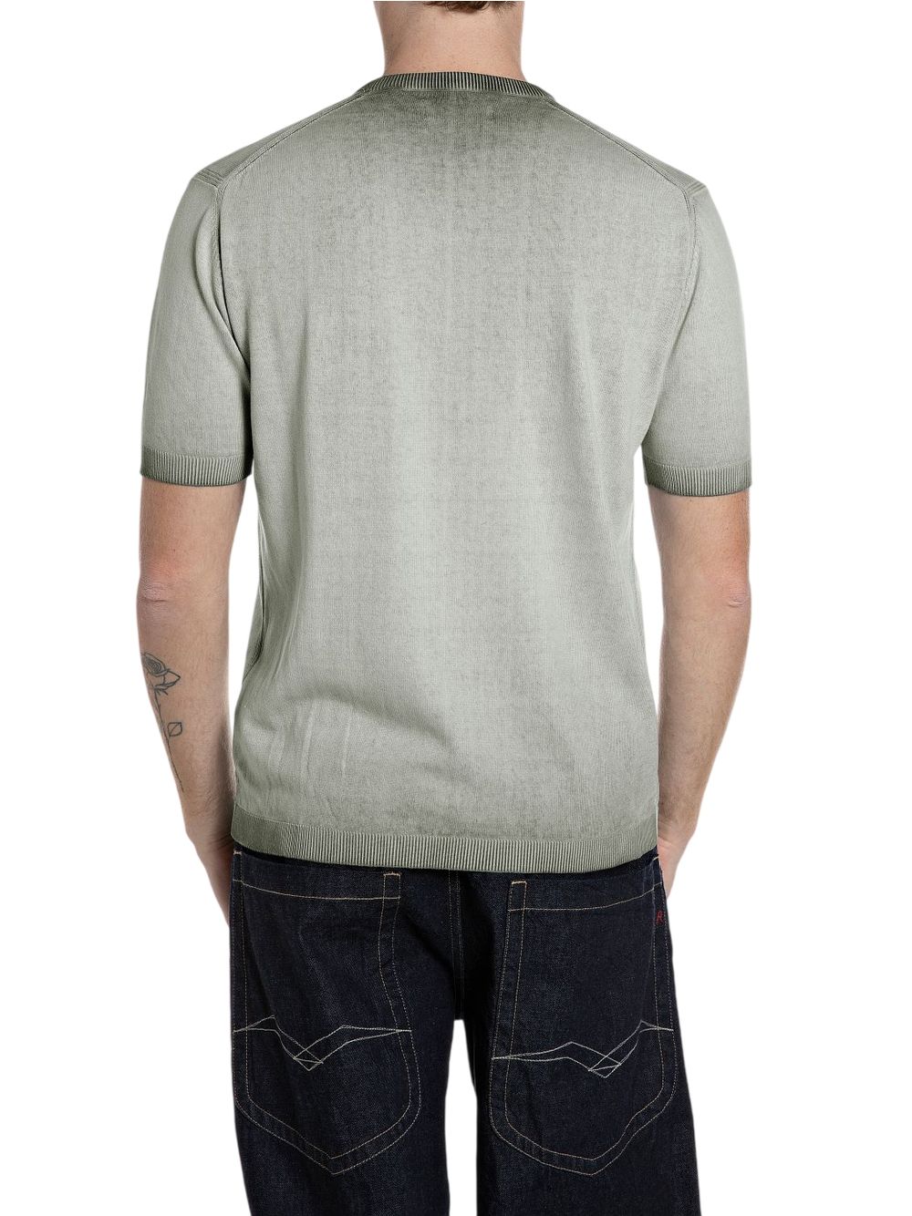 Pullover Replay Uomo - Verde