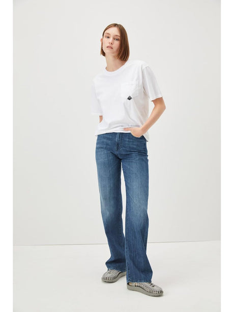 T-shirt Roy Roger's Donna - Bianco