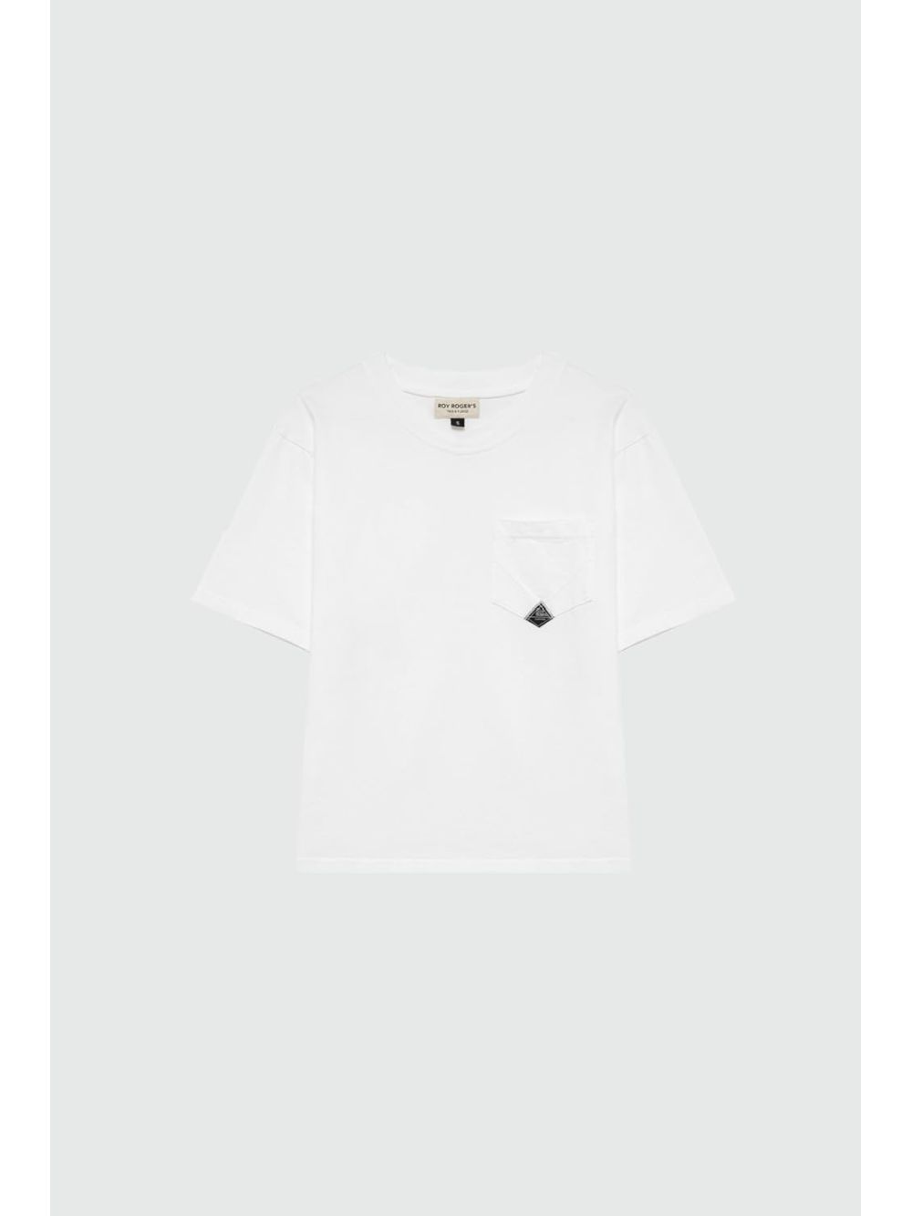 T-shirt Roy Roger's Donna - Bianco