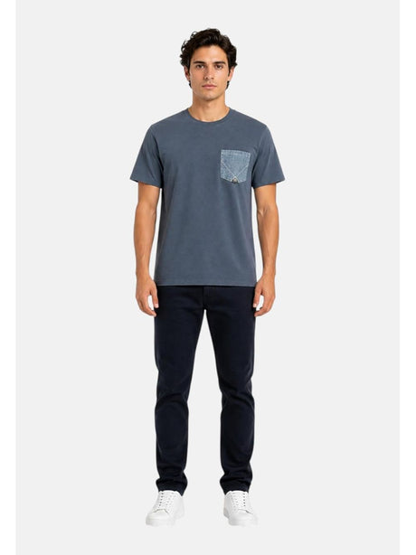 T-shirt Roy Roger's Uomo - Blu