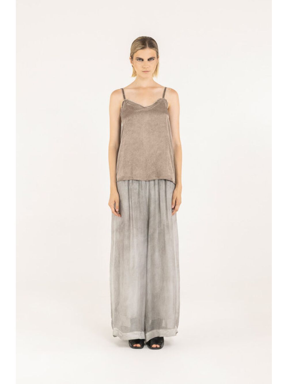 Canottiera Sanctamuerte Donna - Beige