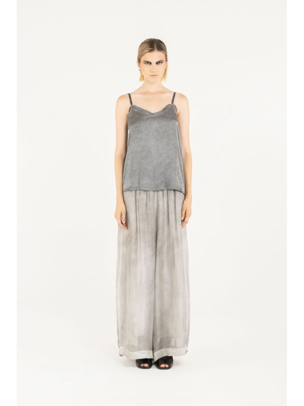 Canottiera Sanctamuerte Donna - Grigio