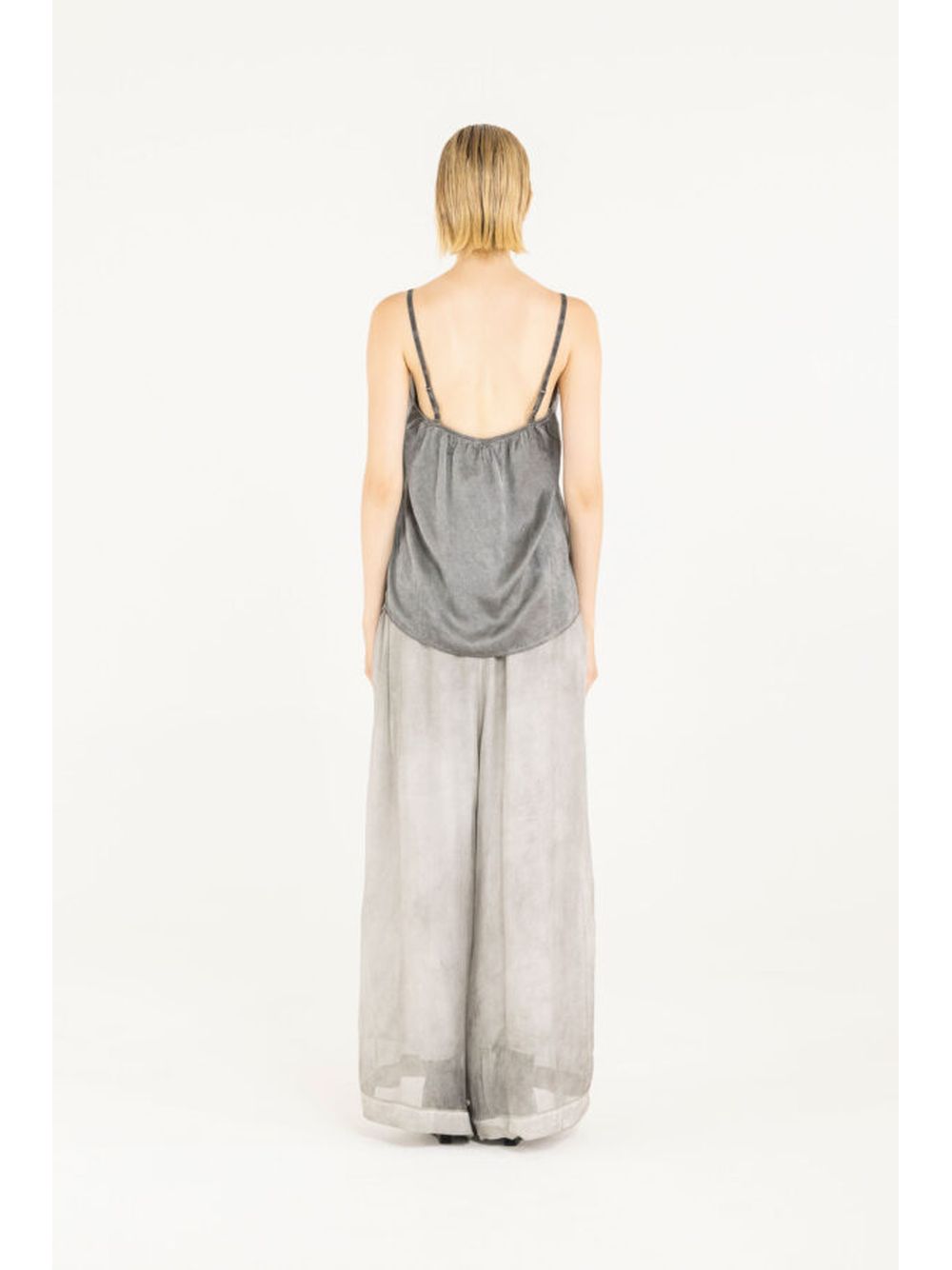Canottiera Sanctamuerte Donna - Grigio