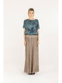 Pantalone Sanctamuerte PALAZZO Donna - Beige