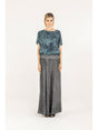 Pantalone Sanctamuerte PALAZZO Donna - Grigio