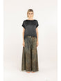 T-shirt Sanctamuerte Donna - Nero