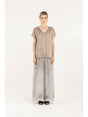 T-shirt Sanctamuerte Donna - Beige