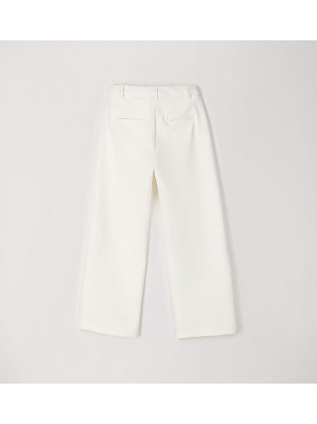 Pantalone Sarabanda Bambina - Bianco