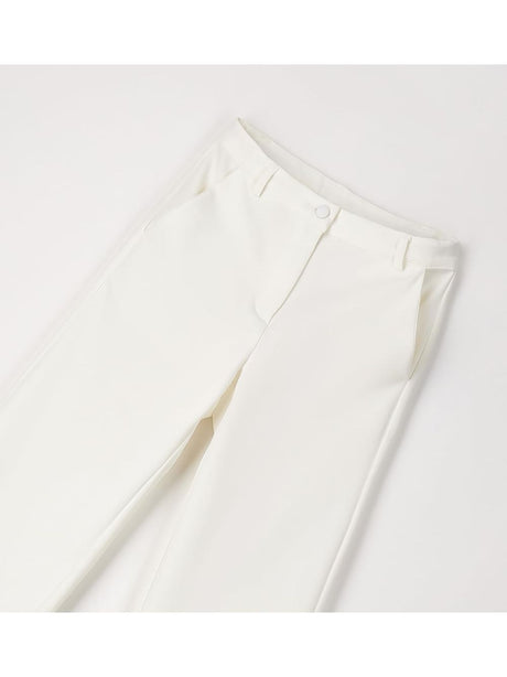 Pantalone Sarabanda Bambina - Bianco
