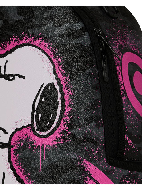 Zaino Sprayground PEANUTS SNOOPY PINK STENCIL DLXSV Unisex