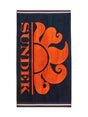Telo Mare Sundek CLASSIC LOGO TOWEL Unisex - Navy
