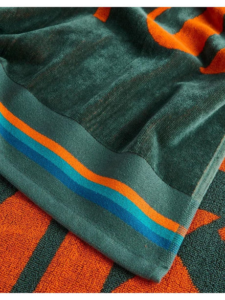 Telo Mare Sundek CLASSIC LOGO TOWEL Unisex - Verde