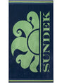 Telo Mare Sundek CLASSIC LOGO TOWEL Unisex - Verde