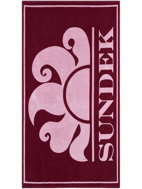 Telo Mare Sundek SMOOTTH TOWEL Unisex - Rosa