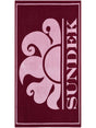 Telo Mare Sundek SMOOTTH TOWEL Unisex - Rosa