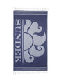 Telo Mare Sundek KEY FOUTA TOWEL Unisex - Navy