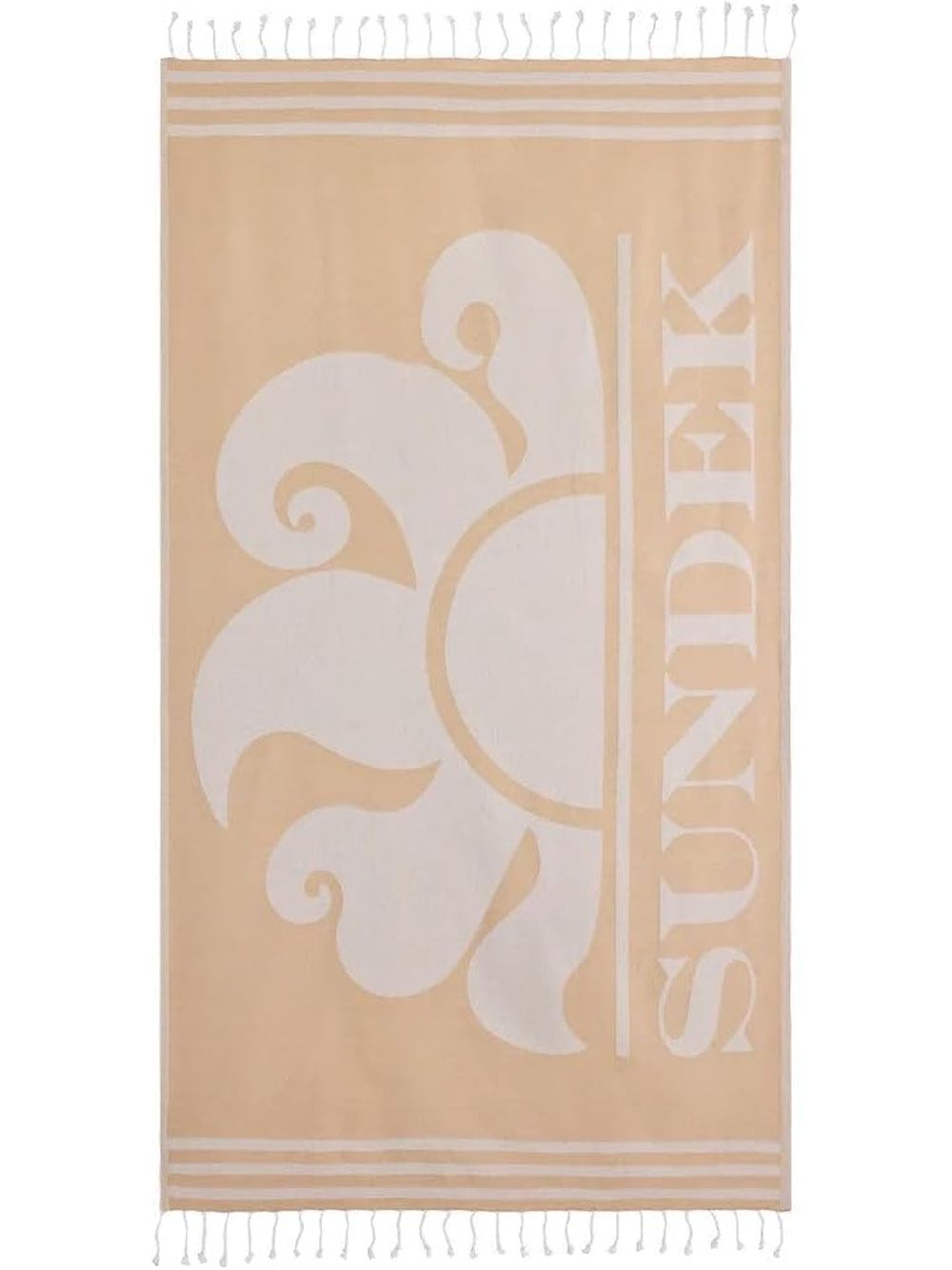 Telo Mare Sundek KEY FOUTA TOWEL Unisex - Avorio