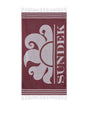 Telo Mare Sundek KEY FOUTA TOWEL Unisex - Rosa
