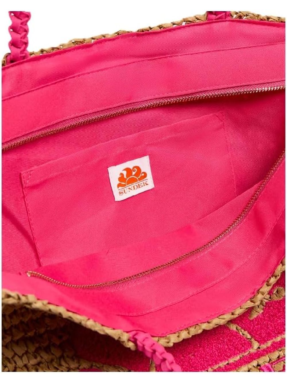 Borsa Mare Sundek WINA STRAW BAG Unisex - Maculato