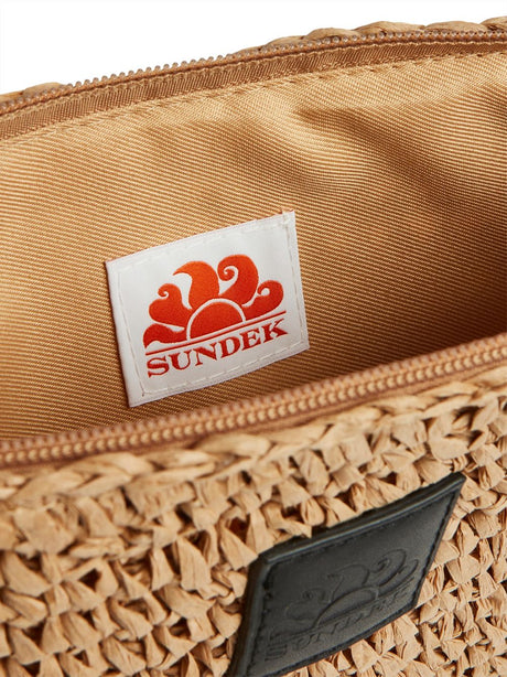 Borsa Mare Sundek MOMO STRAW HAND BAG Unisex - Beige