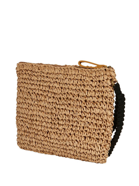 Borsa Mare Sundek MOMO STRAW HAND BAG Unisex - Beige