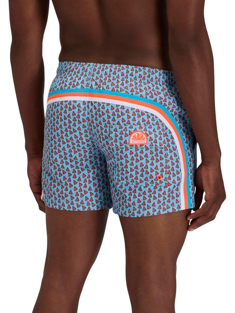 Costume Sundek PRINTED BOARDSHORT Uomo - Celeste