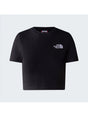 T-shirt The North Face ESSENTIAL CROPPED SLIM Donna - Nero
