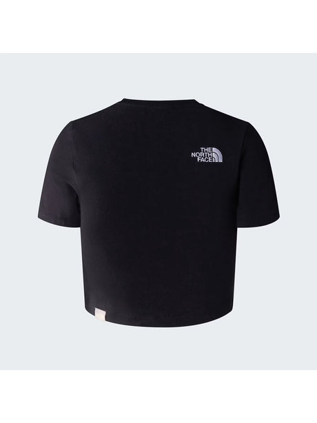 T-shirt The North Face ESSENTIAL CROPPED SLIM Donna - Nero