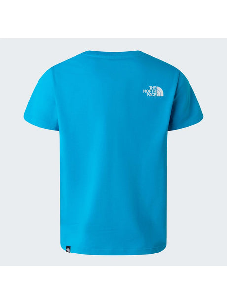 T-shirt The North Face TEEN SIMPLE DOME SS Unisex Bambino - Blu