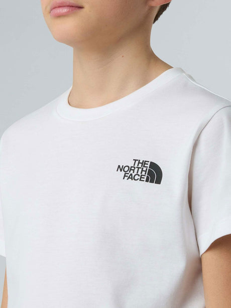 T-shirt The North Face TEEN SIMPLE DOME SS Unisex Bambino - Bianco
