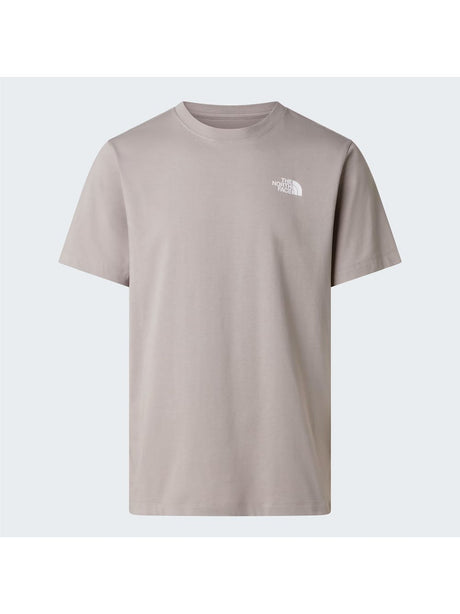 T-shirt The North Face EVOLUTION BOX NSE REGULAR SHORT SLEEVE Uomo - Beige