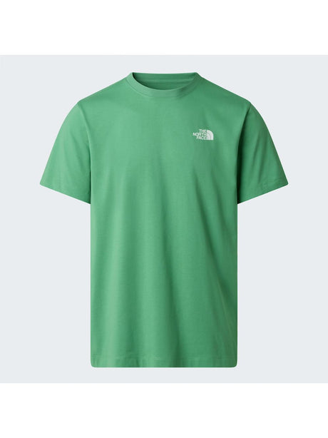T-shirt The North Face EVOLUTION BOX NSE REGULAR SHORT SLEEVE Uomo - Verde