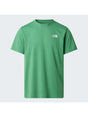 T-shirt The North Face EVOLUTION BOX NSE REGULAR SHORT SLEEVE Uomo - Verde
