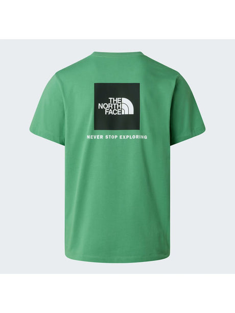 T-shirt The North Face EVOLUTION BOX NSE REGULAR SHORT SLEEVE Uomo - Verde