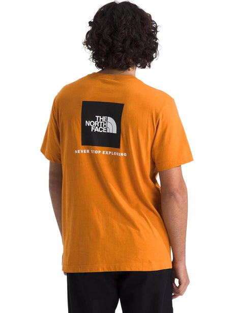T-shirt The North Face EVOLUTION BOX NSE REGULAR SHORT SLEEVE Uomo - Arancione