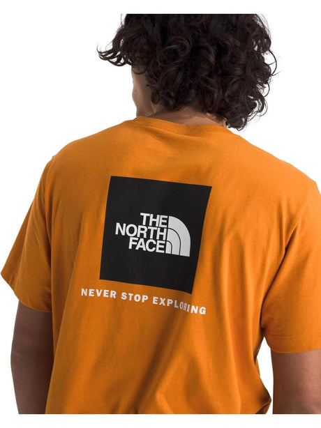 T-shirt The North Face EVOLUTION BOX NSE REGULAR SHORT SLEEVE Uomo - Arancione