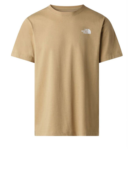 T-shirt The North Face EVOLUTION BOX NSE REGULAR SHORT SLEEVE Uomo - Beige