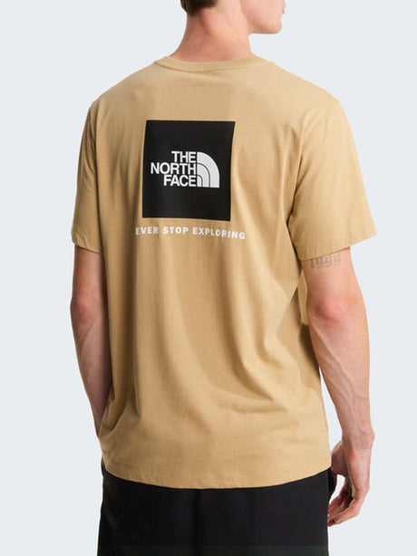 T-shirt The North Face EVOLUTION BOX NSE REGULAR SHORT SLEEVE Uomo - Beige
