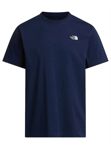 T-shirt The North Face EVOLUTION SIMPLE DOME REGULAR SHORT SL Uomo - Blu