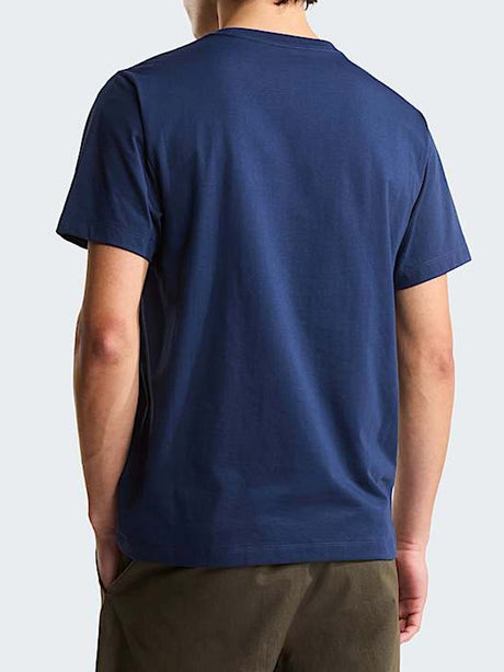 T-shirt The North Face EVOLUTION SIMPLE DOME REGULAR SHORT SL Uomo - Blu