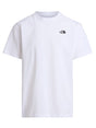 T-shirt The North Face EVOLUTION SIMPLE DOME REGULAR SHORT SL Uomo - Bianco