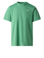 T-shirt The North Face EVOLUTION SIMPLE DOME REGULAR SHORT SL Uomo - Verde