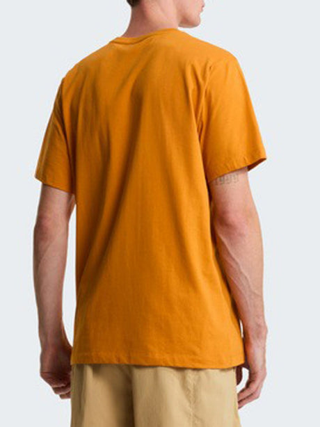 T-shirt The North Face EVOLUTION SIMPLE DOME REGULAR SHORT SL Uomo - Arancione