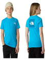 T-shirt The North Face TEEN BOX NSE SS Unisex Bambino - Blu