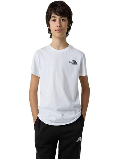 T-shirt The North Face TEEN BOX NSE SS Unisex Bambino - Bianco