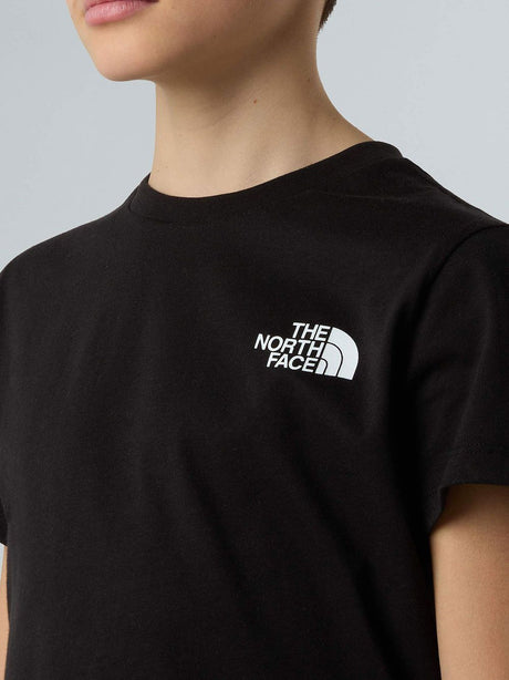 T-shirt The North Face TEEN BOX NSE SS Unisex Bambino - Nero
