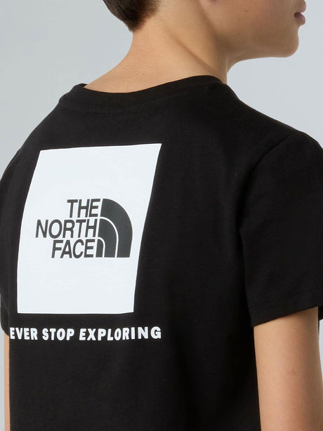 T-shirt The North Face TEEN BOX NSE SS Unisex Bambino - Nero